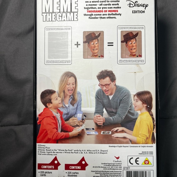 Meme The Game Disney Edition Family Game Brand New Unopened - Picture 3 of 4